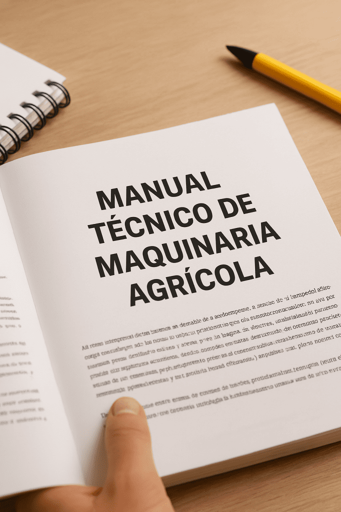 Cómo interpretar el manual técnico de maquinaria agrícola: guía práctica para aprovechar al máximo tu equipo