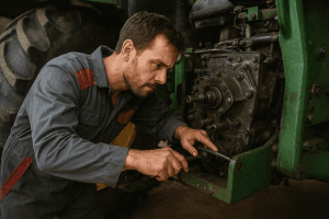 Problemas de transmisión en tractores