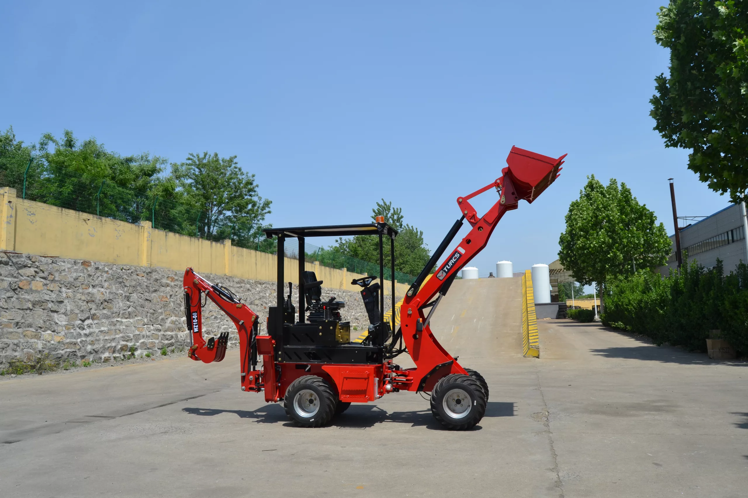 Cargadora Retroexcavadora WZ10-08